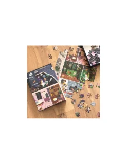 Puzzle 200 pièces l'hôtel particulier Les Parisiennes - Moulin Roty