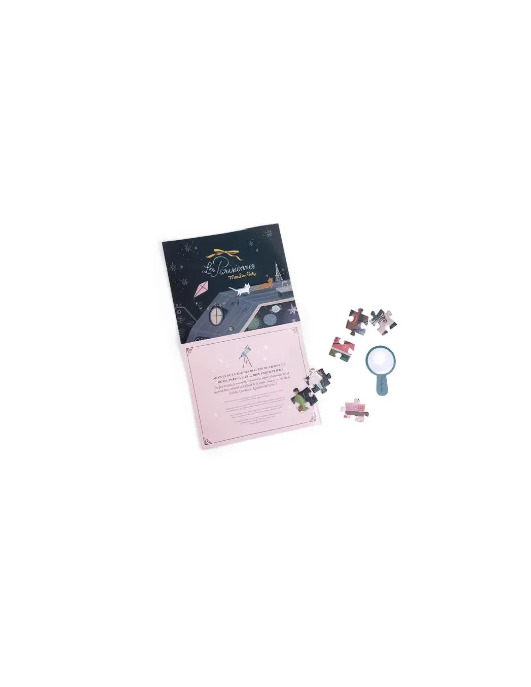 Puzzle 200 pièces l'hôtel particulier Les Parisiennes - Moulin Roty