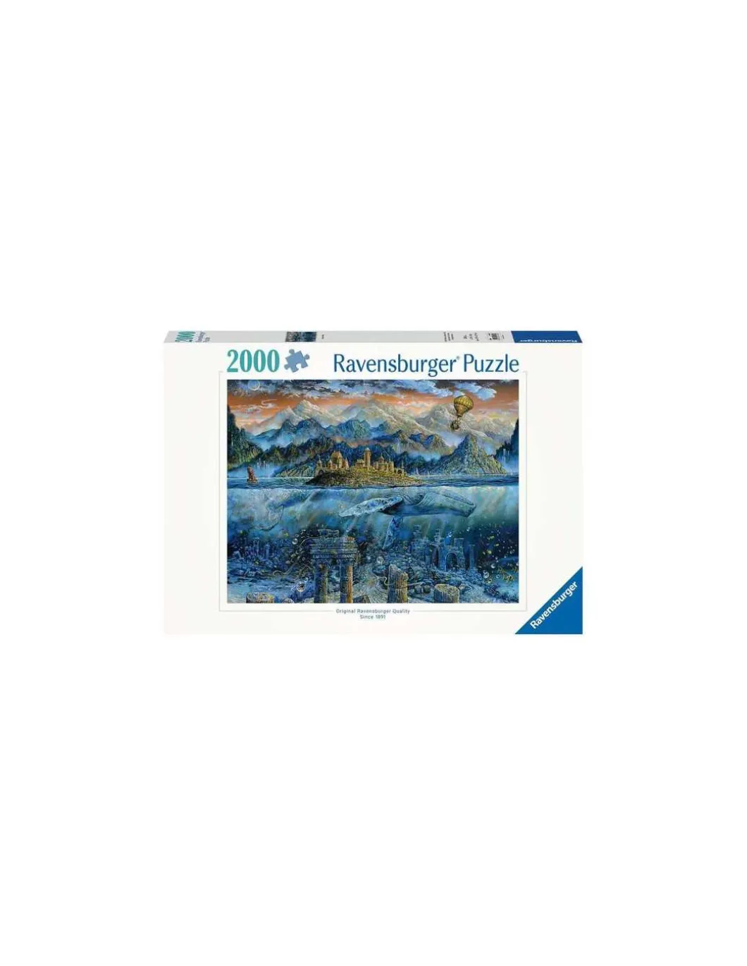 Puzzle 2000 pièces Sage baleine - Ravensburger