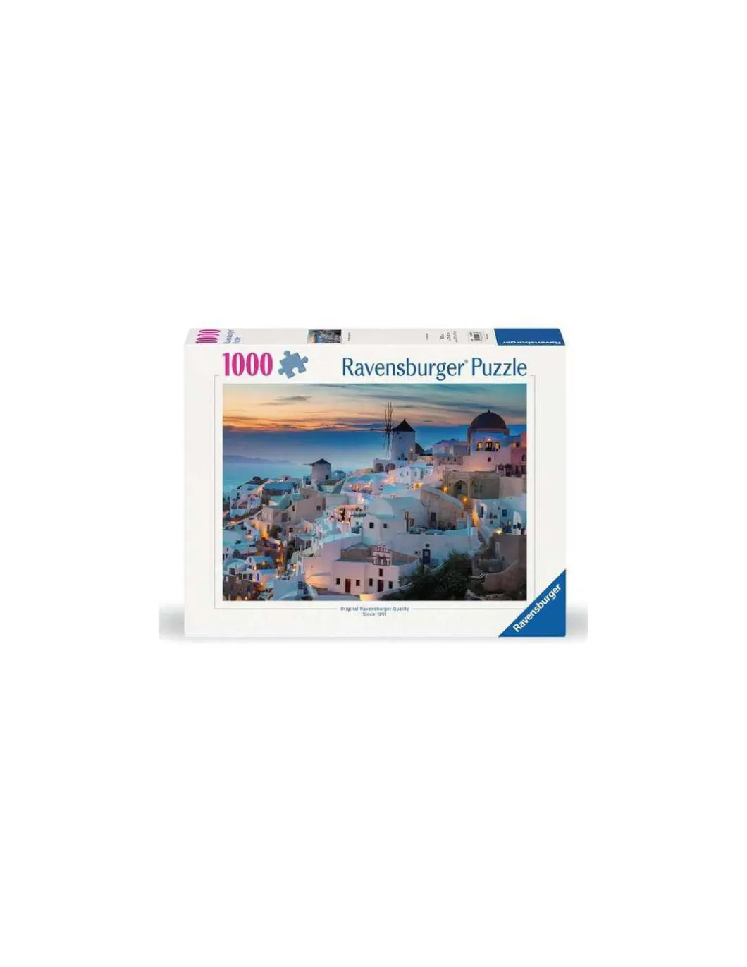 Puzzle 1000 pièces Santorin - Ravensburger