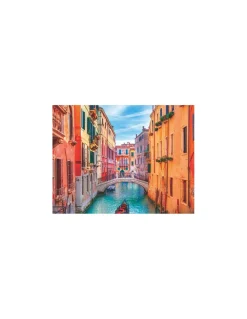 Puzzle 2000 pièces sur les canaux de Venise - Nathan