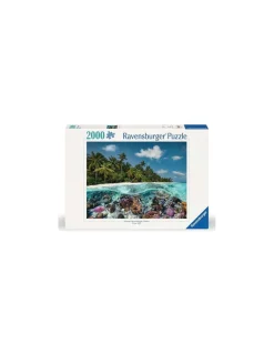 Puzzle 2000 pièces Une plongée aux Maldives - Ravensburger