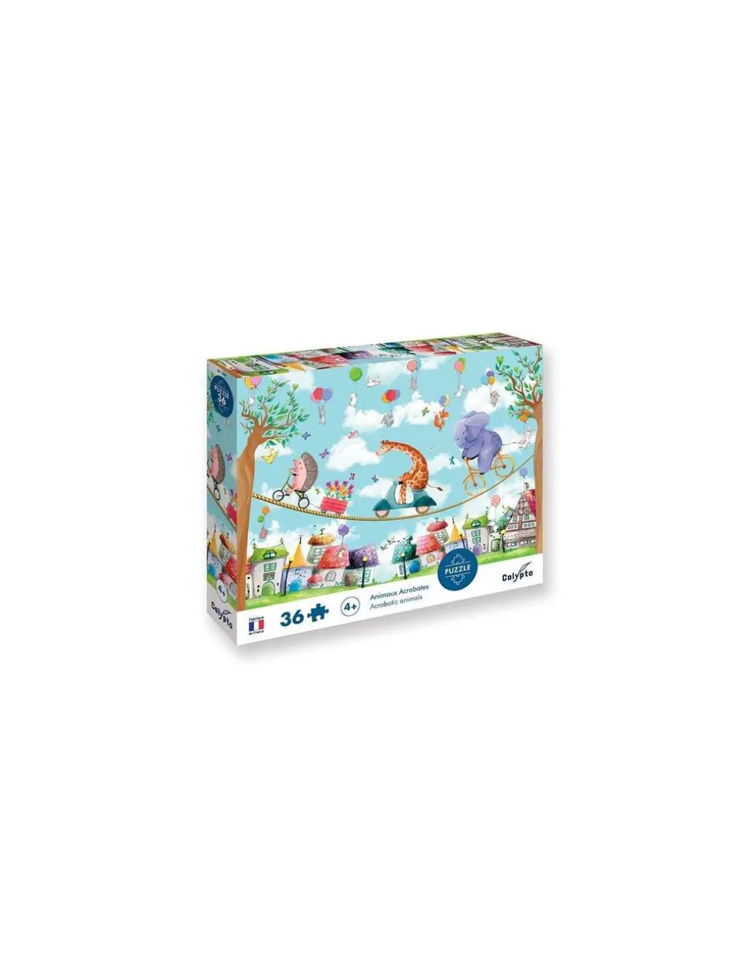 Puzzle Animaux acrobates 36 pièces - Sentosphère