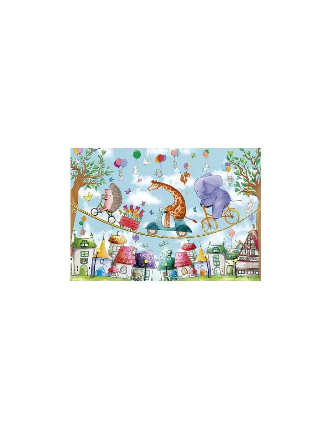 Puzzle Animaux acrobates 36 pièces - Sentosphère
