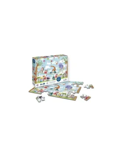 Puzzle Animaux acrobates 36 pièces - Sentosphère