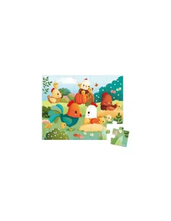 Puzzle Bienvenue à la basse-cour 20 pièces - Janod