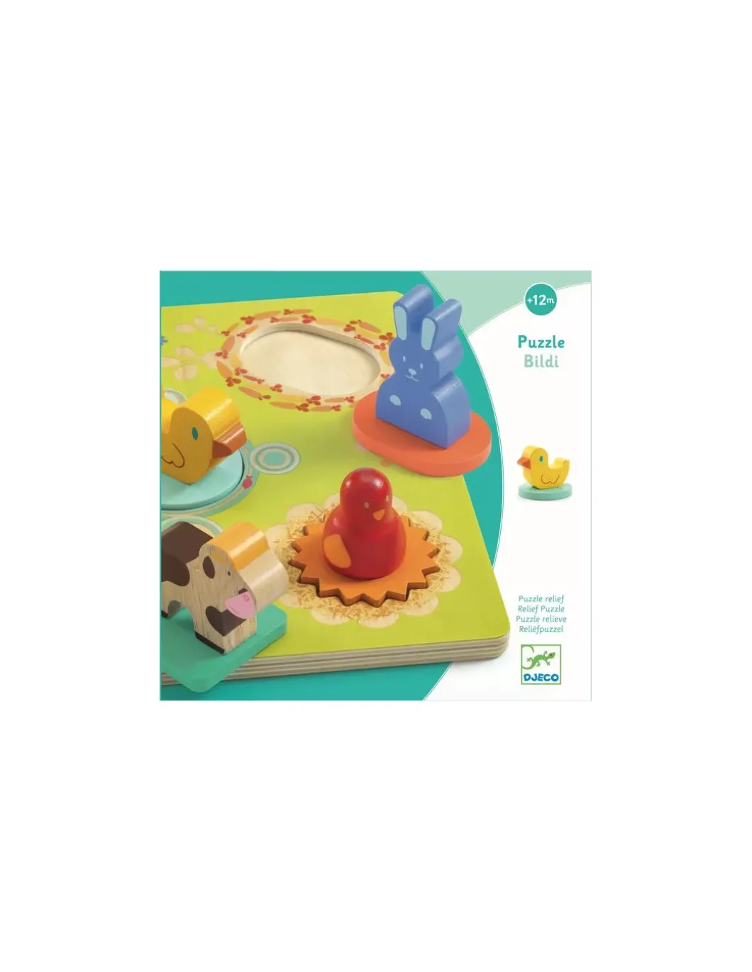 Puzzle canards et amis "bildi" - Djeco