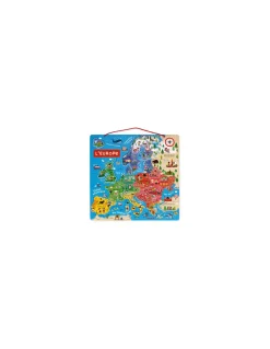 Puzzle carte d'Europe magnétique - Janod