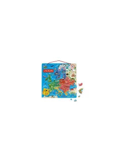 Puzzle carte d'Europe magnétique - Janod