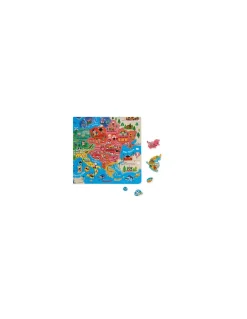 Puzzle carte d'Europe magnétique - Janod