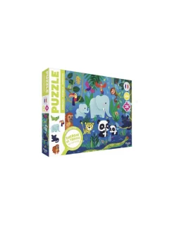 Puzzle cherche et trouve des tout petits animaux - Auzou