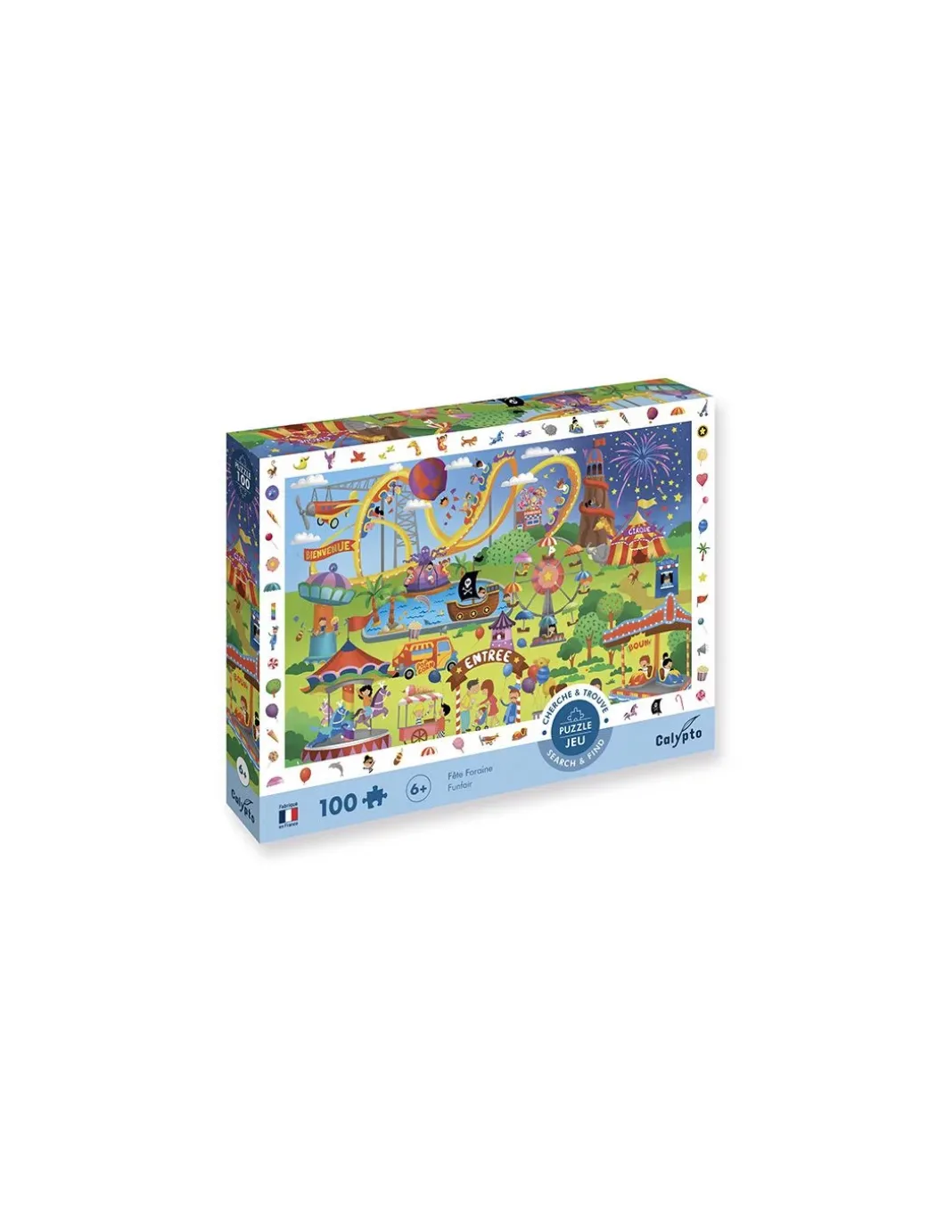Puzzle Cherche et trouve Fête Foraine - Sentosphère