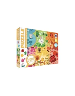 Puzzle cherche et trouve des tout petits les couleurs - Auzou