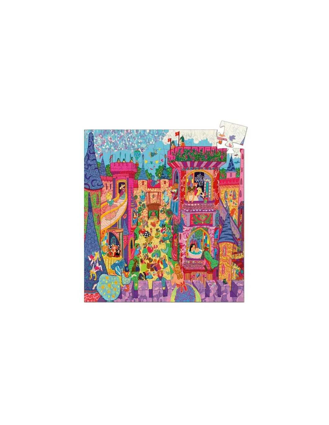 Puzzle château féerique - Djeco