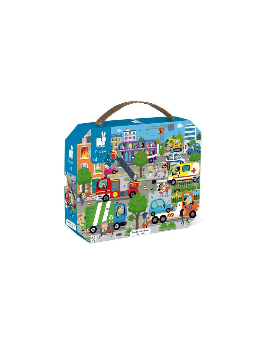 Puzzle city 36 pièces - Janod