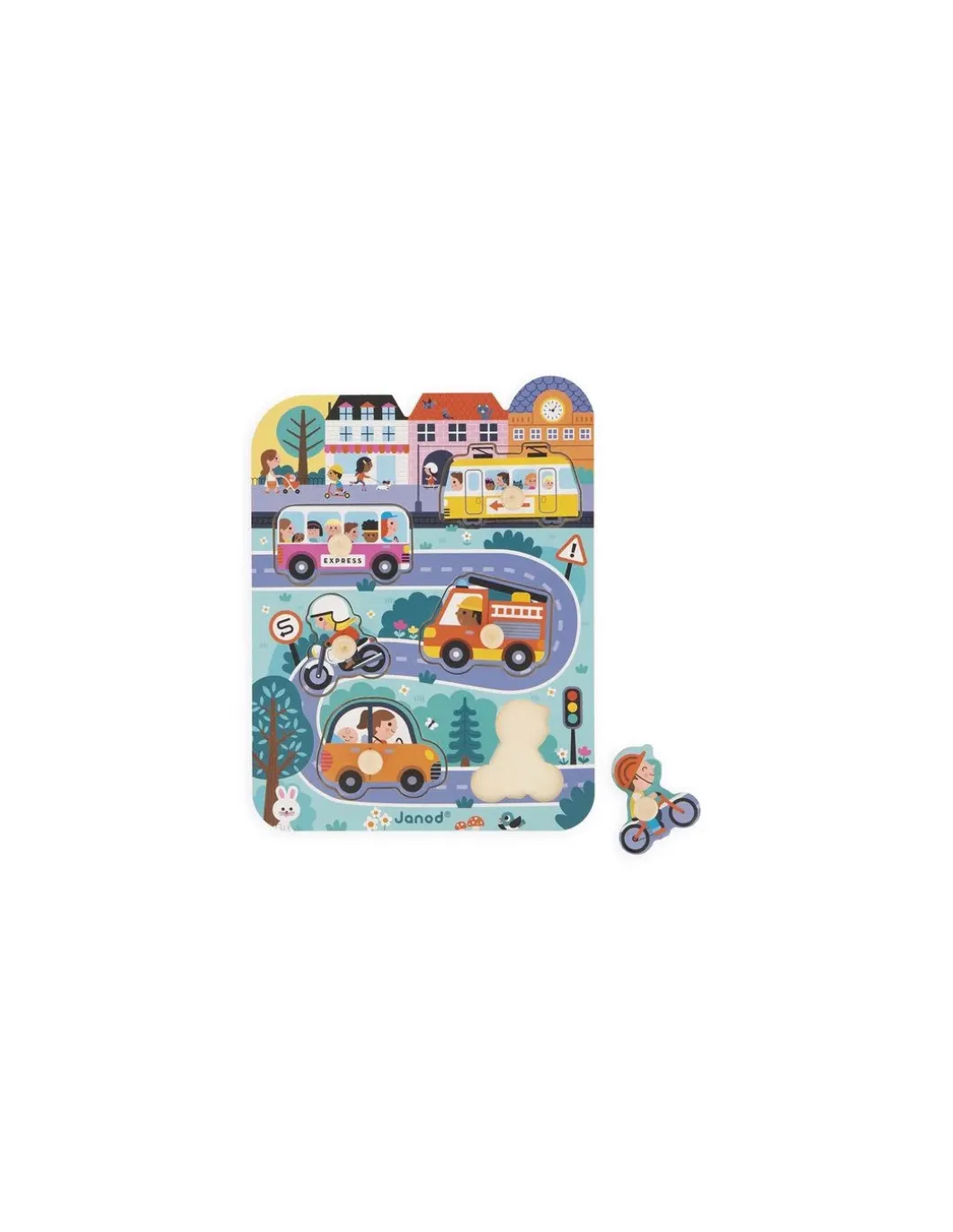 Puzzle dans la ville - Janod