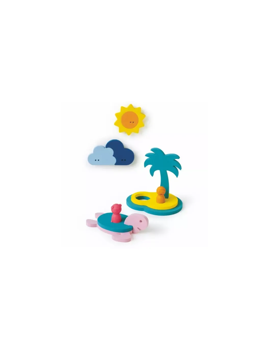 Puzzle de bain l'île au trésor - Quut