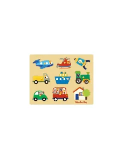 Puzzle des transports Les Popipop - Moulin Roty