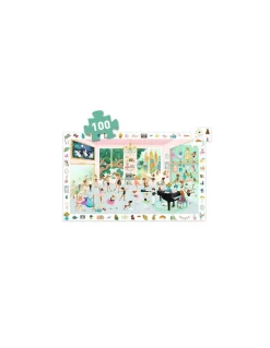 Puzzle d'observation 100 pièces L'école de danse - Djeco