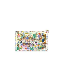Puzzle d'observation 54 pièces La fête d'anniversaire - Djeco