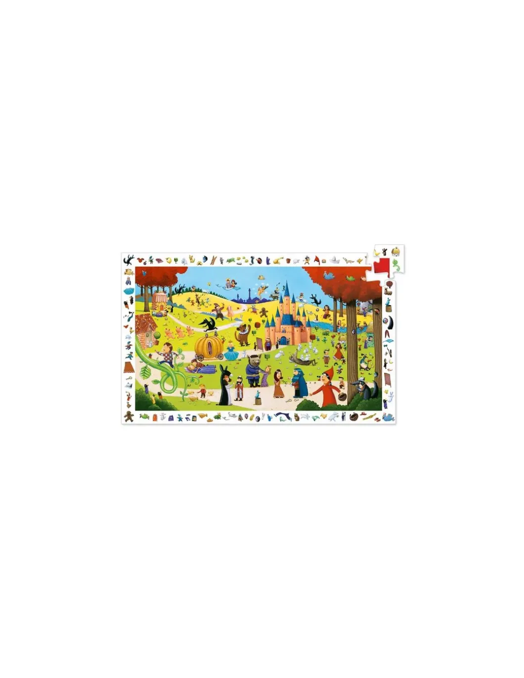 Puzzle d'observation contes - Djeco