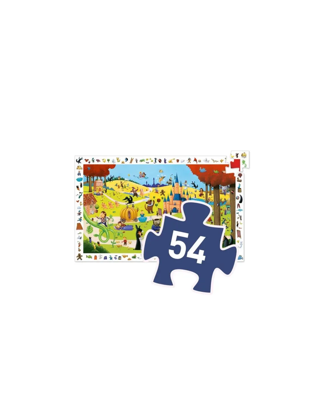 Puzzle d'observation contes - Djeco