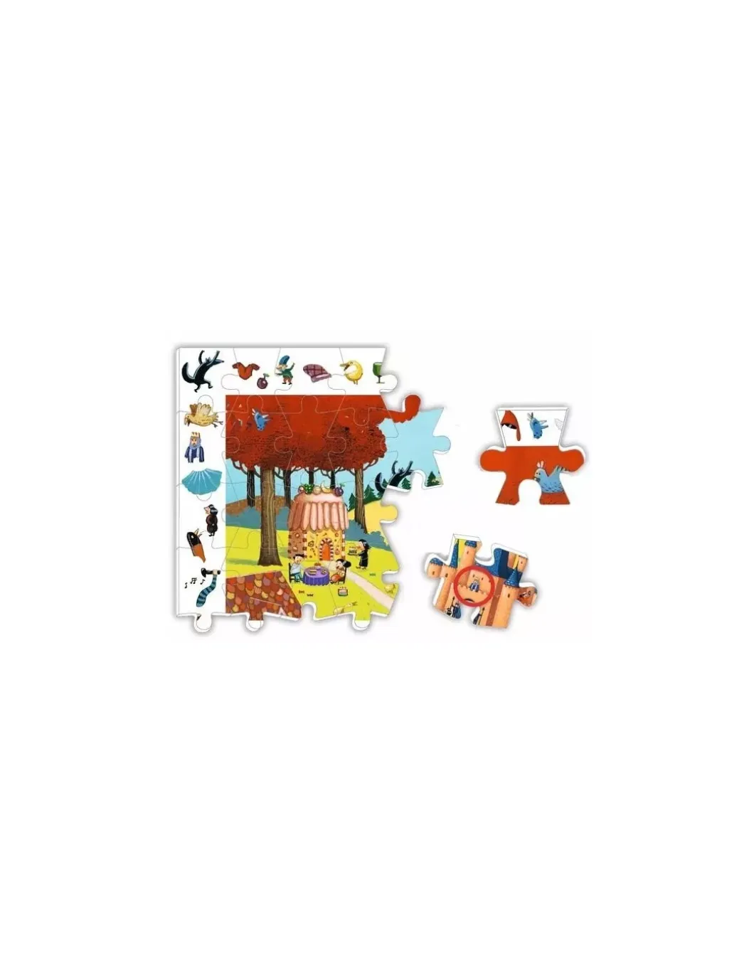 Puzzle d'observation contes - Djeco