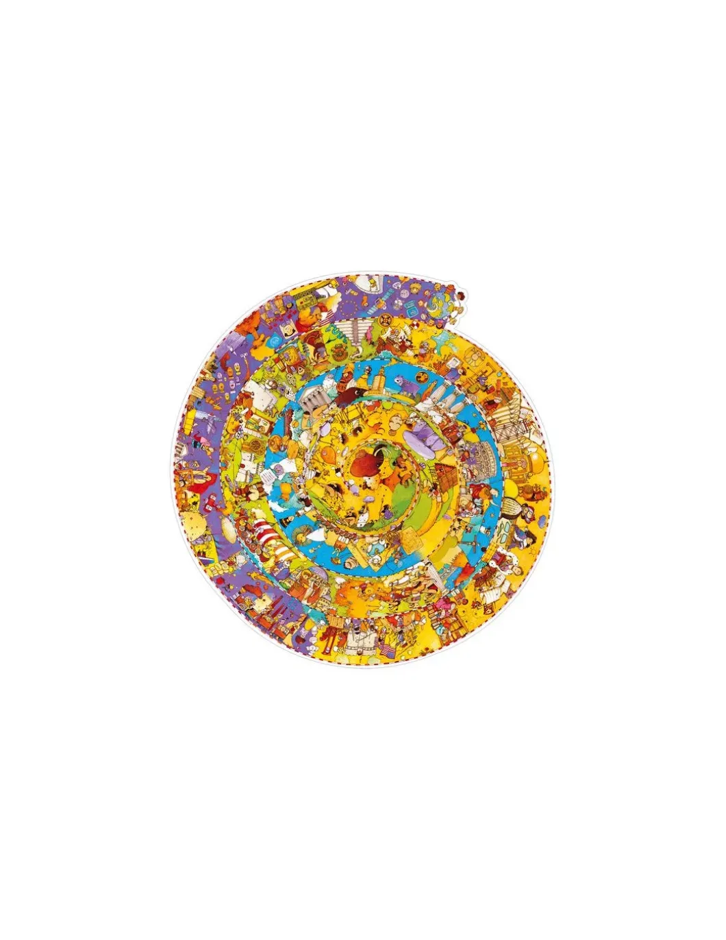 Puzzle d'observation Histoire et livret - Djeco