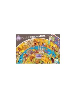 Puzzle d'observation Histoire et livret - Djeco