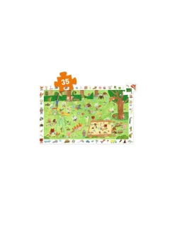 Puzzle d'observation Le square des petits amis - Djeco
