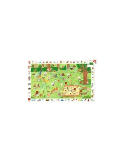 Puzzle d'observation Le square des petits amis - Djeco