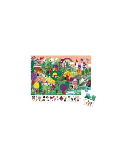 Puzzle d'observation les contes 24 pièces - Janod