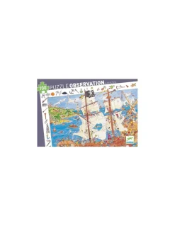 Puzzle d'observation Les pirates - Djeco