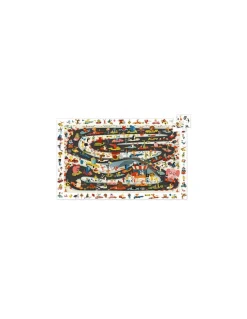 Puzzle d'observation rallye automobile - Djeco