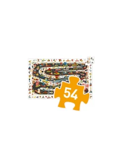 Puzzle d'observation rallye automobile - Djeco