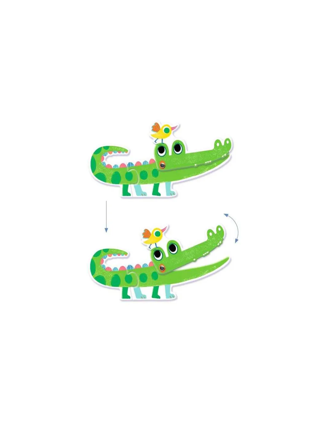 Puzzle duo articulo Animaux - Djeco