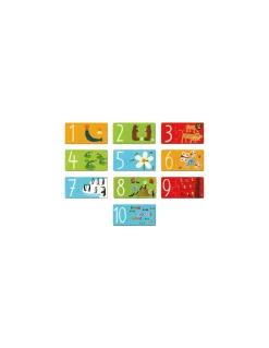 Puzzle duo chiffres - Djeco