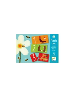 Puzzle duo chiffres - Djeco