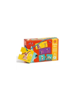 Puzzle duo contraires - Djeco