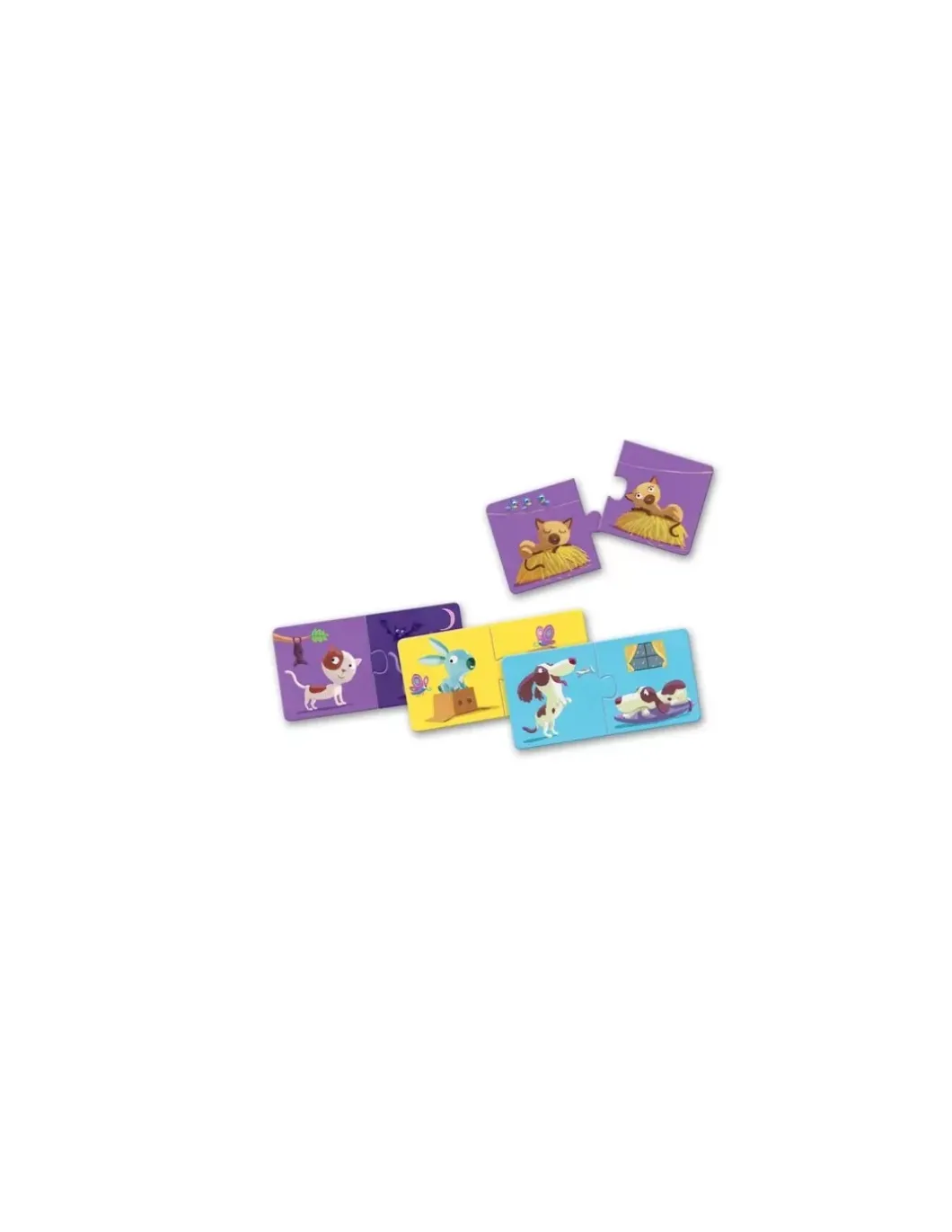 Puzzle duo contraires - Djeco