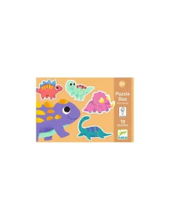 Puzzle duo Dinos - Djeco