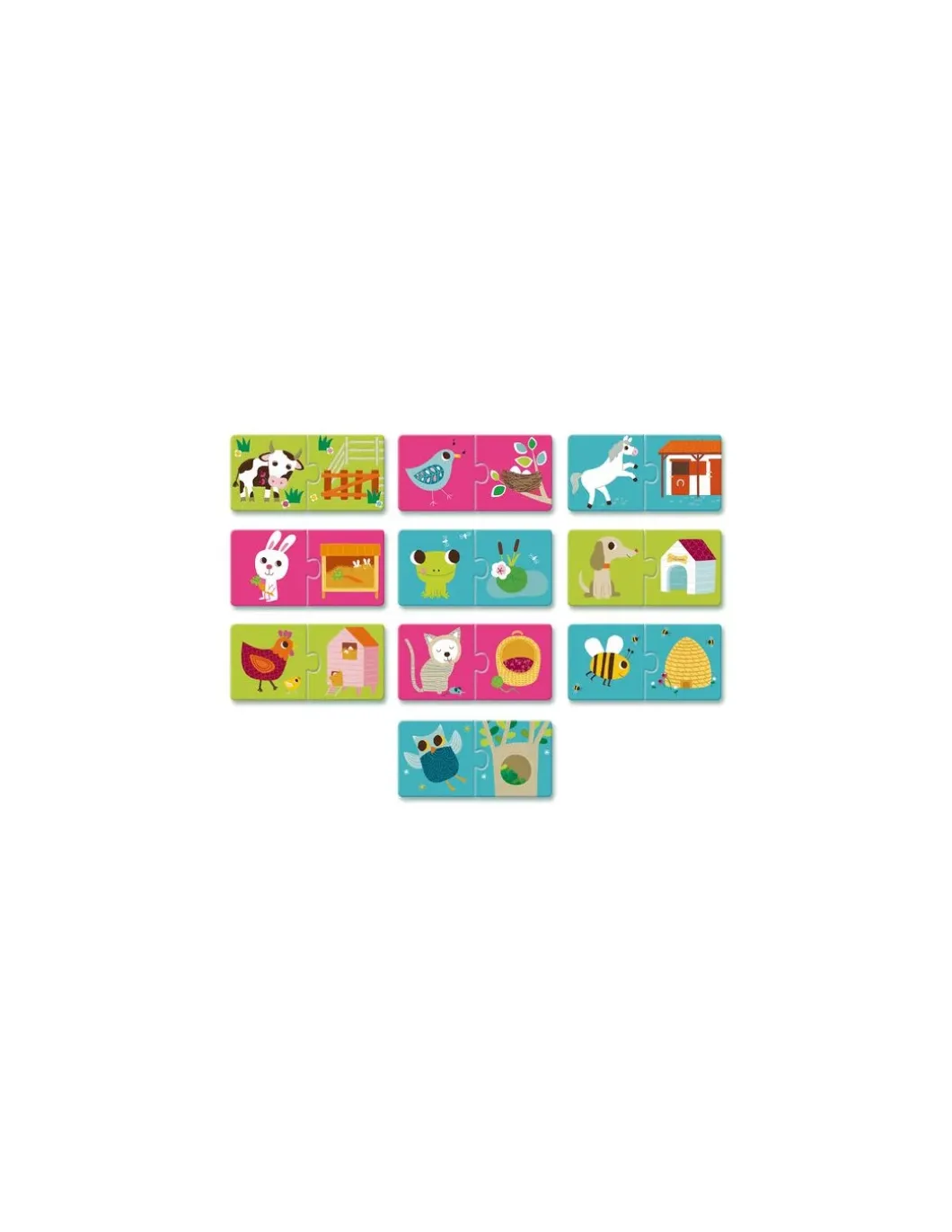 Puzzle duo habitat - Djeco