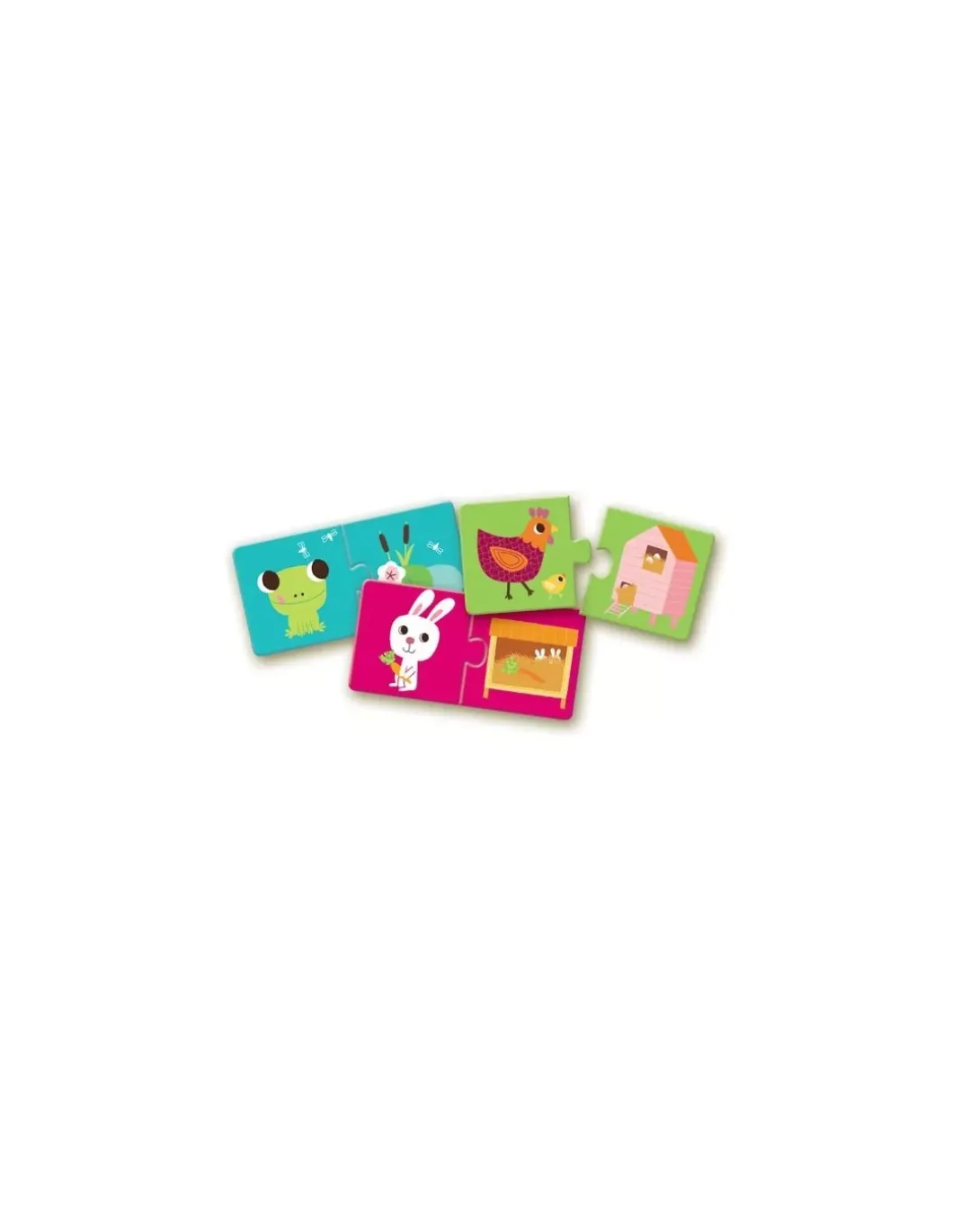Puzzle duo habitat - Djeco