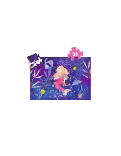 Puzzle Ella la sirène 36 pièces - Djeco