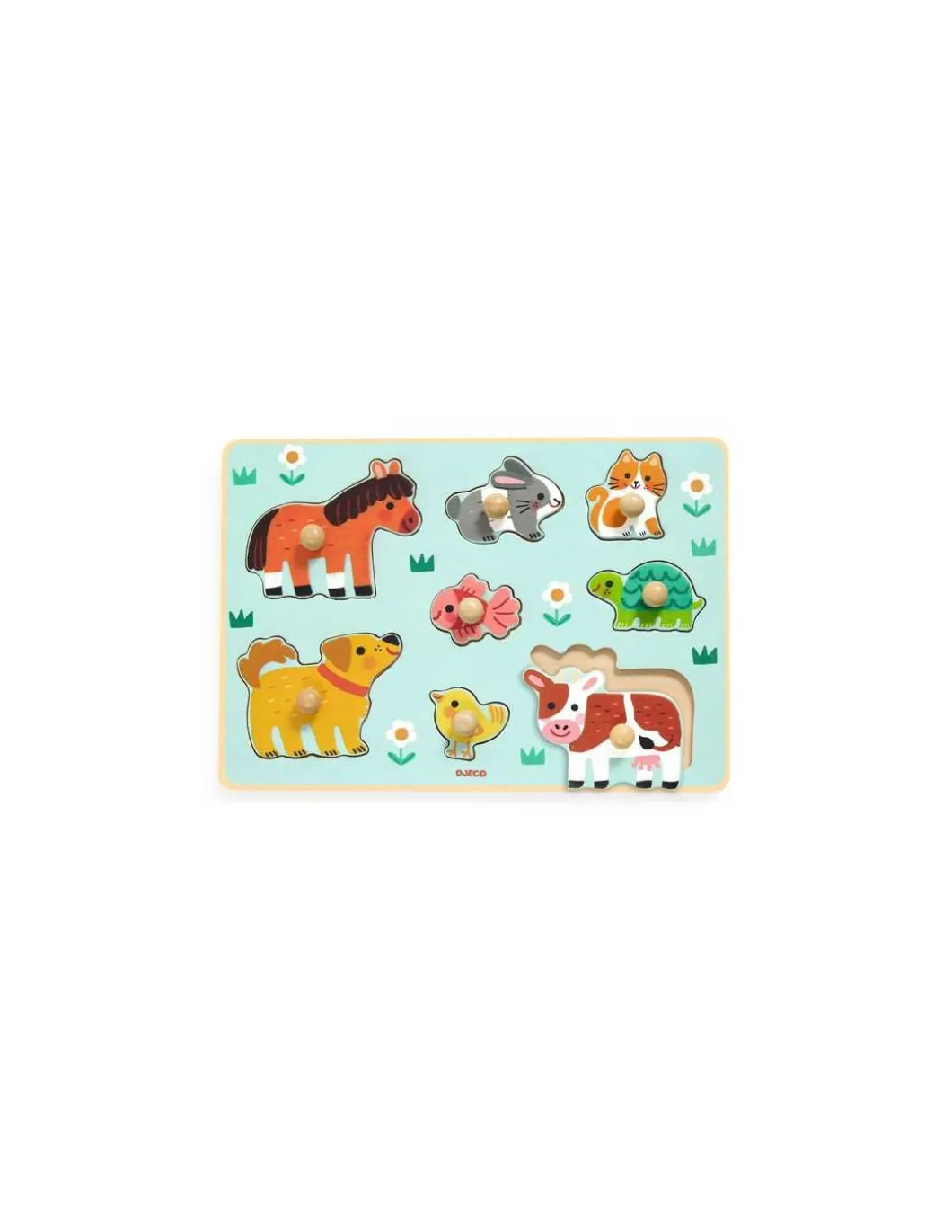 Puzzle en bois Dog'n'Co - Djeco