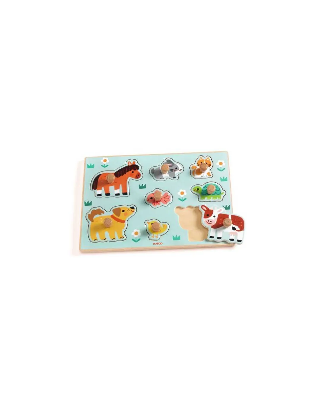 Puzzle en bois Dog'n'Co - Djeco