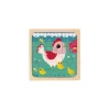 Puzzle en bois Poulette Henriette - Janod