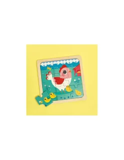 Puzzle en bois Poulette Henriette - Janod