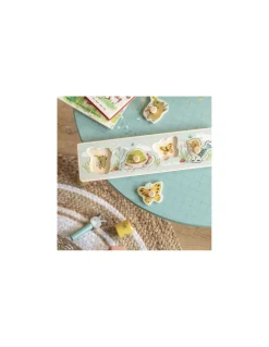 Puzzle encastrable 4 animaux Trois petits lapins - Moulin Roty