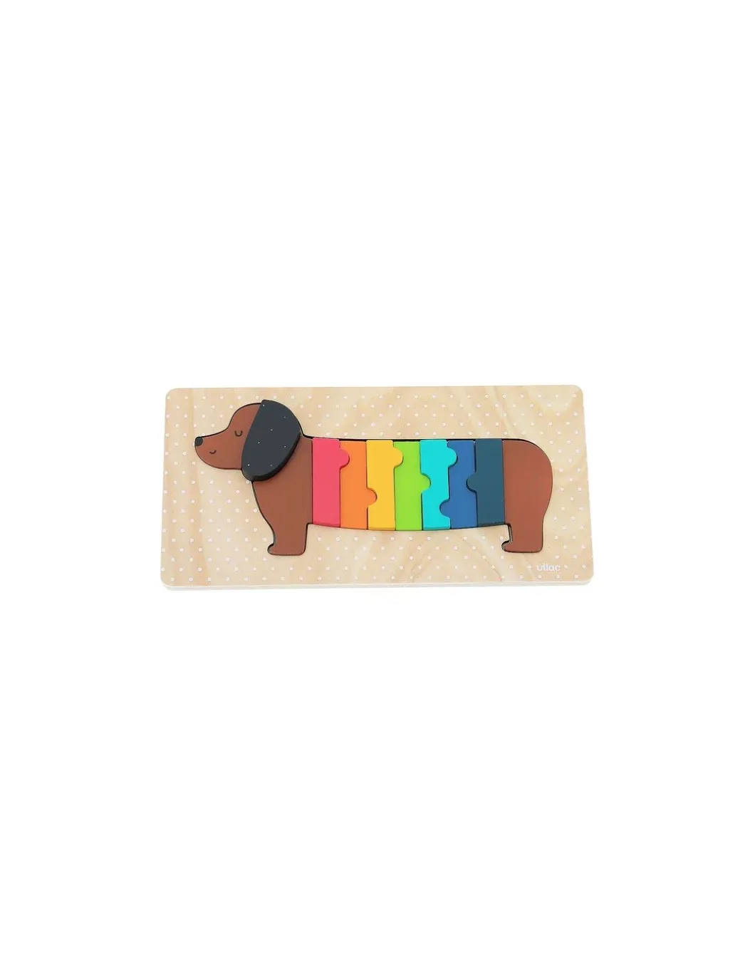 Puzzle encastrement en volume chien Andy Westface - Vilac
